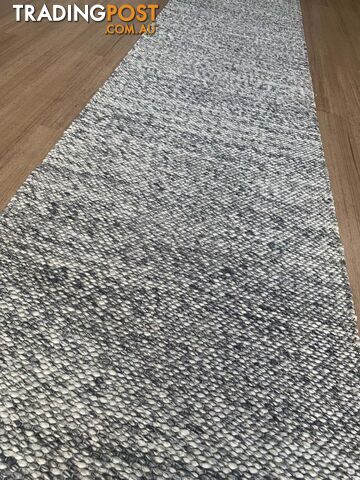 Lani Dark Grey Hallway Runner 80CM Wide 15M  - Park Lane Dark Grey 80cm Runner