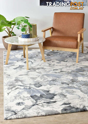 Lounge Blue Rug 200X 290CM - M-L-63377-7676-200X290