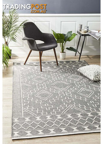 Salena Rug Grey 280X190CM - HUD-802-GRY-280X190