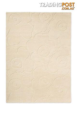 Marimekko Piirto Unikko Natural White 133701 Rug 280X200CM -...