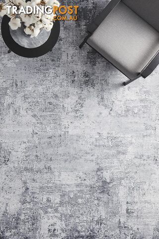 Illusions 156 Silver Rug 400X80CM - ILU-156-SILVER-400X80