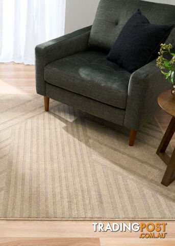 Maze Diagonal Beige 200x290CM - COZLO766509-BEIGE
