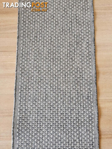 Sorrento Silver C Hallway Runner Non Slip 80CM Wide 4.5M - Seaspray 3787 W71 E-80 - photo 3 of 7