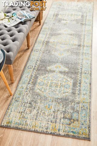 Century 944 Grey Runner Rug 400X80CM - CEN-944-GREY-400X80