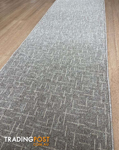 Roma Urban Mocha Cream Hallway Runner 67CM Wide 16M - 0910 Urban 03 Des.803...
