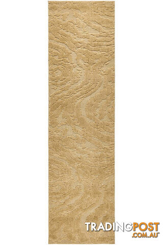 Haven Nyla Gold Runner Rug 400X80CM - HVN-NYLA-GOLD-400X80