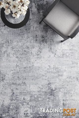 Illusions 156 Silver Rug 300X80CM - ILU-156-SILVER-300X80
