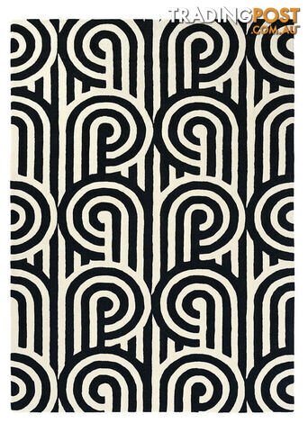 Florence Broadhurst Turnabouts Black 039205 240X170CM - BC-FB-039205-240X170