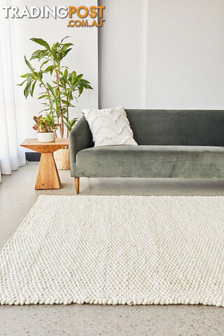 Jive White Rug 320X230CM - HIVE-WHT-320X230