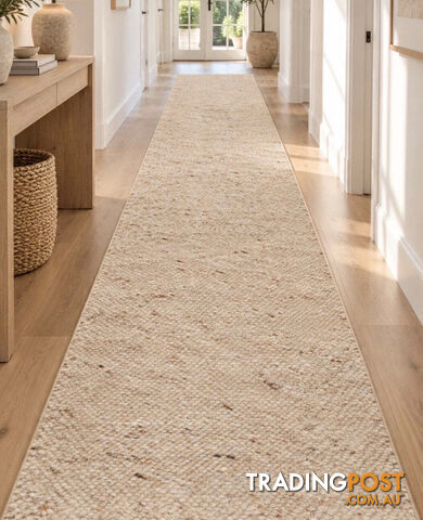 Savoy Brown Hallway Runner 80cm Wide 10M