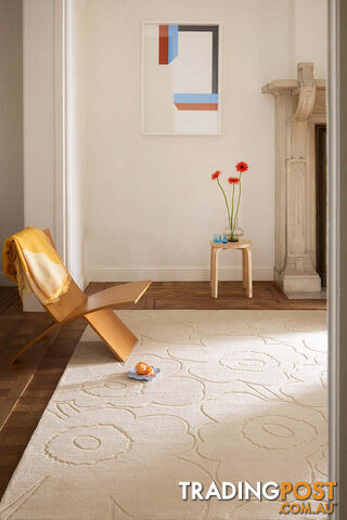 Marimekko Piirto Unikko Natural White 133701 Rug 240X170CM - BC-MKO-133701-240X170 - photo 2 of 9