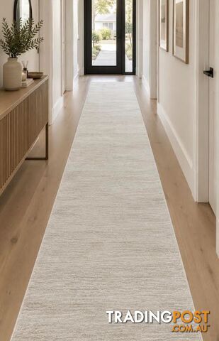 Nori Ivory Hallway Runner 80CM Wide 10M