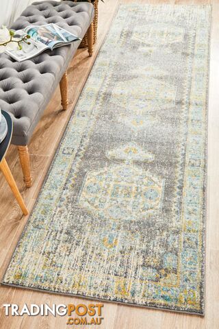 Century 944 Grey Runner Rug 500X80CM - CEN-944-GREY-500X80