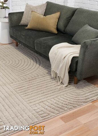 Marli Beige Retro Rug 240x320cm - DMARLI12417-BEIGE