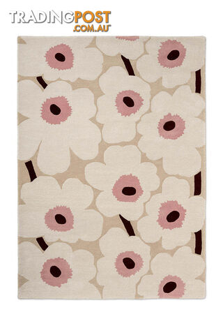 Marimekko Unikko Beige Pink 132402 Rug 280X200CM - BC-MKO-132402-280X200