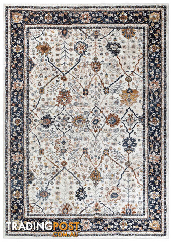 Parade Rug 200x290cm - FLO-B0113A-NAVY-200X290