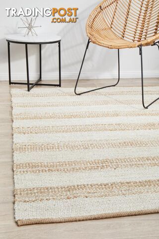 Noosa 555 Natural White Rug 280X190CM - NSA-555-NTWT-280X190