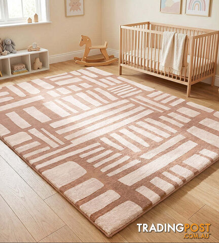 Cushy Wila Brown Rug 290X200CM - CUSH-WILA-BRN-290X200