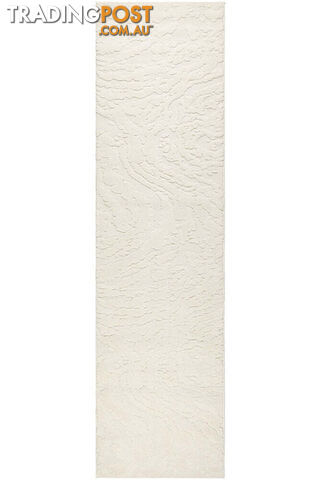 Haven Nyla White Runner Rug 300X80CM - HVN-NYLA-WHT-300X80