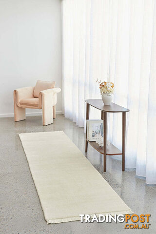 Diva Cream Runner Rug 400X80CM - CLO-KIN-CREAM-400X80