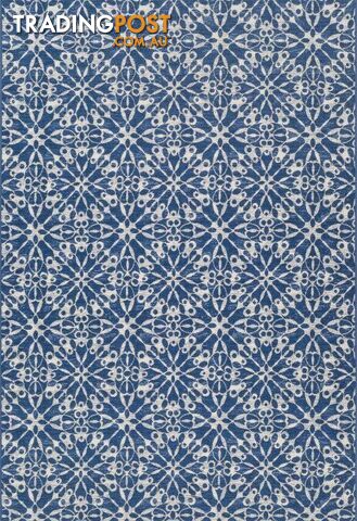 Amazon Blue Trellis 240 x 320CM  - DAMAZ455B-BLUE