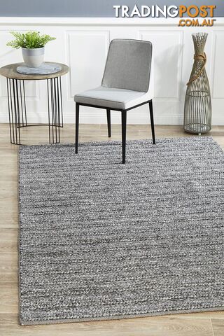 Harvest 801 Steel Rug Hand Woven 400X300CM  - HST-801-STE-400X300