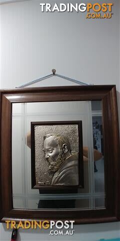 portrait of the famous Padre Pio