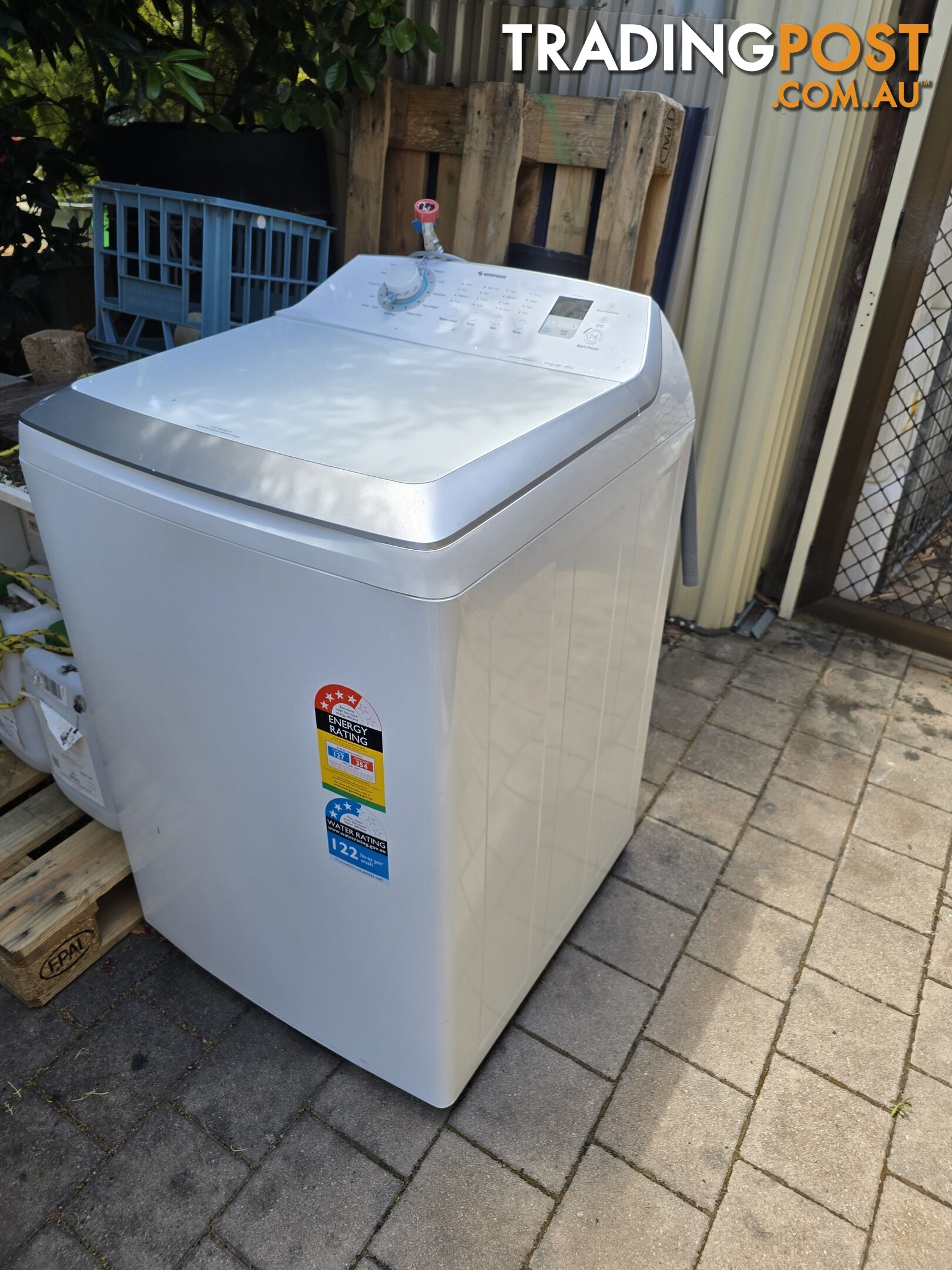 Simpson 10KG Washing Machine Model SWT 1043 With inverter and ActiveBoost