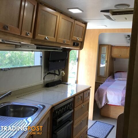 CUSTOM BUILT - LOADS OF EXTRAS -2014 Seachange QB Elite Caravans 670