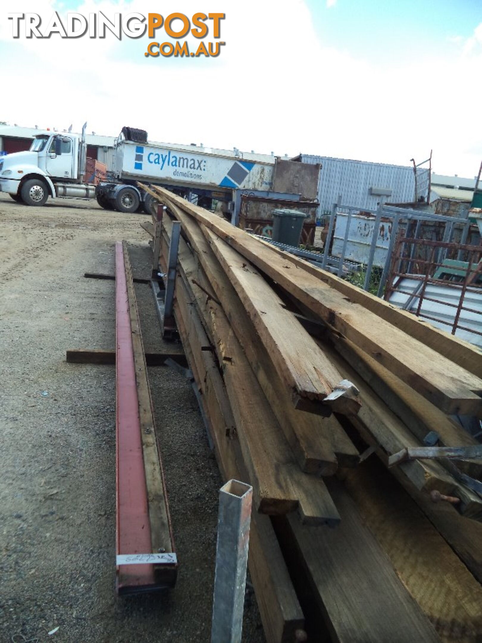 NEW TIMBER ARRIVING- LARGE SIZES-LONG LENGTHS AND GOOD QUANTITIES.