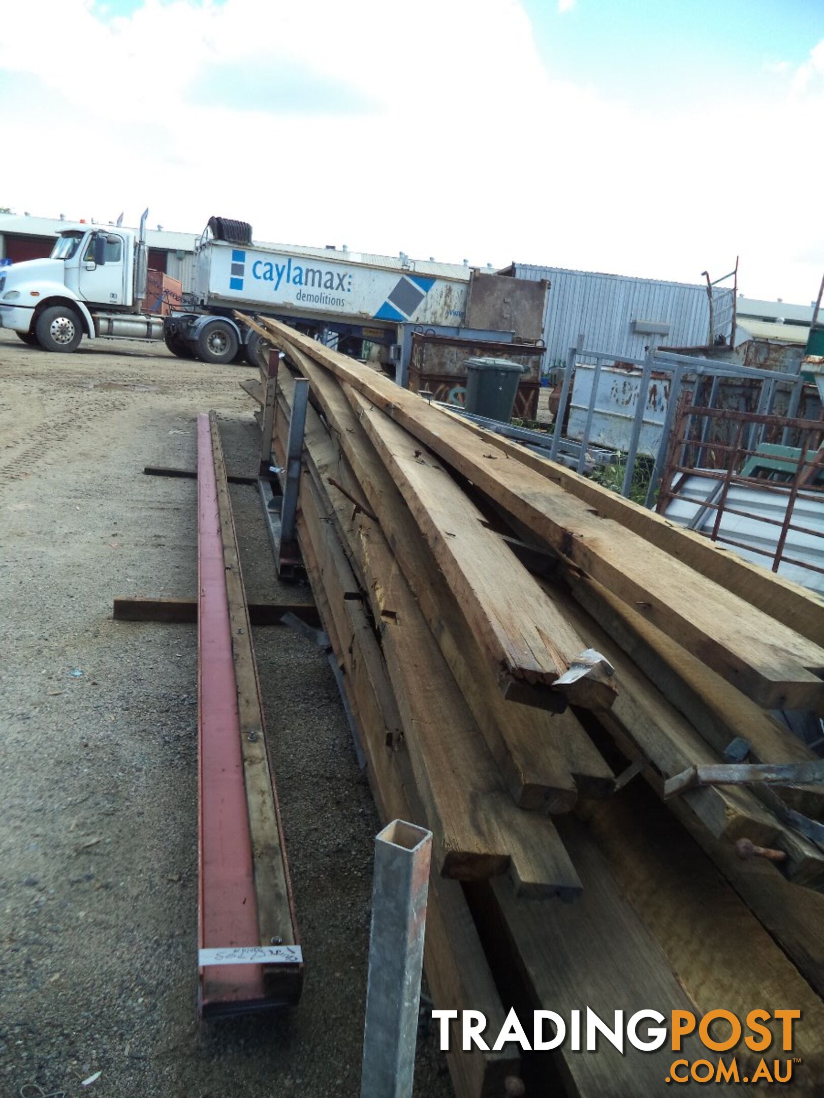 NEW TIMBER ARRIVING- LARGE SIZES-LONG LENGTHS AND GOOD QUANTITIES.