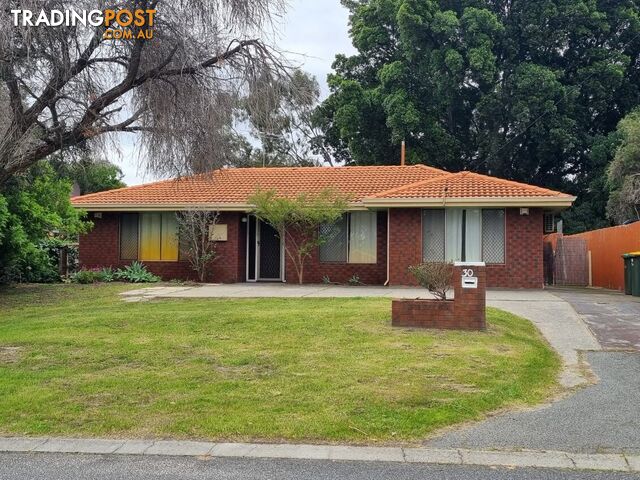 30 Butterick Place GIRRAWHEEN WA 6064