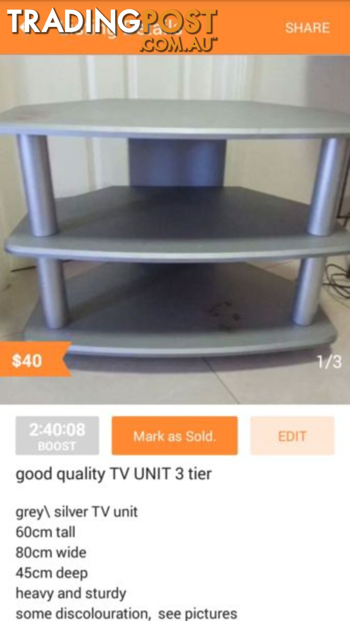 tv unit for sale