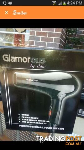 glamor hair dryer