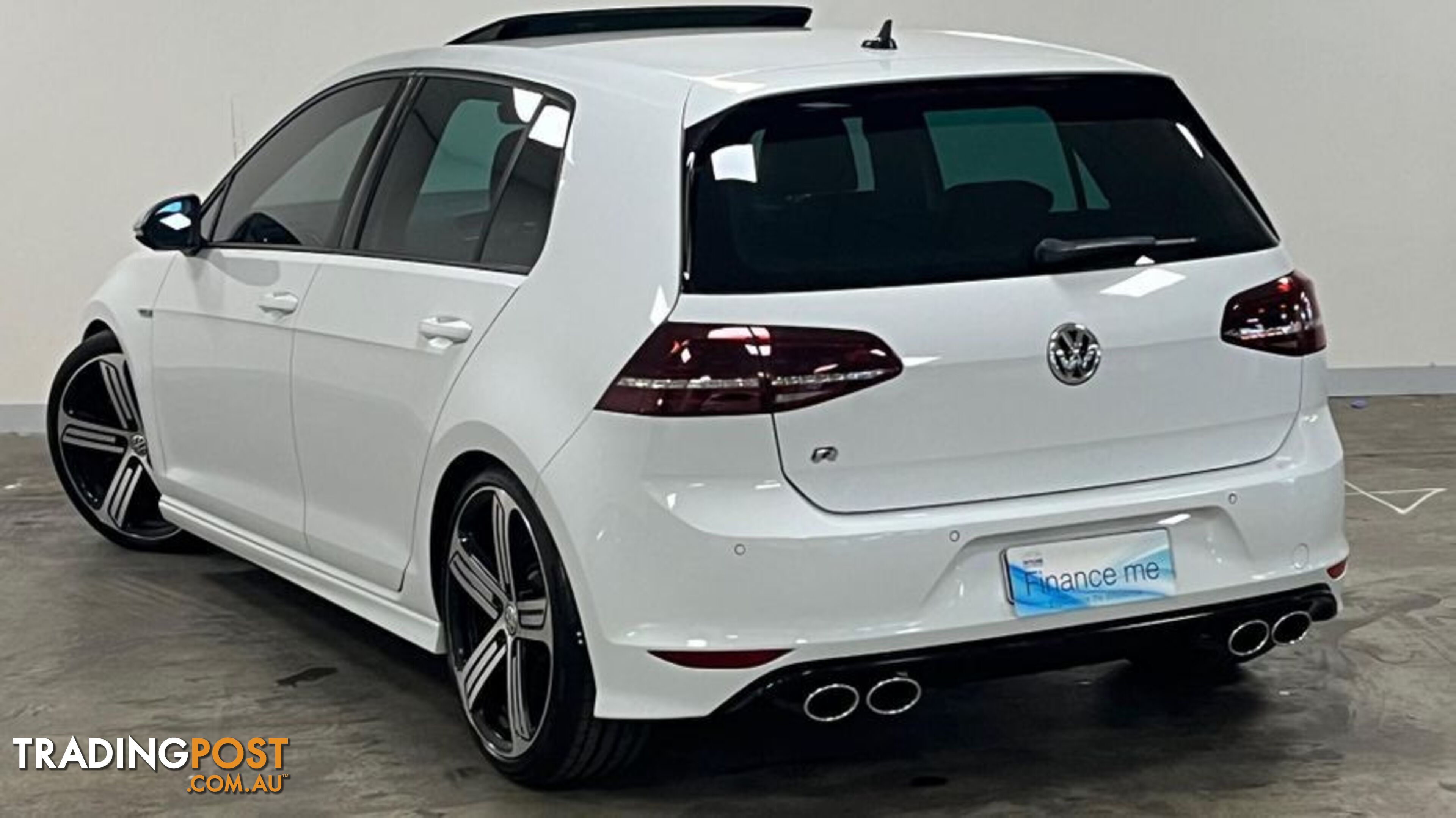 2017 VOLKSWAGEN GOLF R 7 HATCHBACK