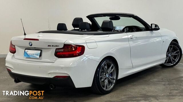 2015 BMW 2 SERIES M235I  CONVERTIBLE