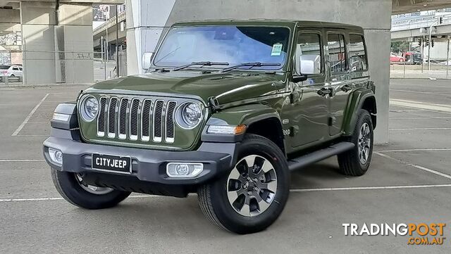 2023 JEEP WRANGLER UNLIMITED OVERLAND JL HARDTOP