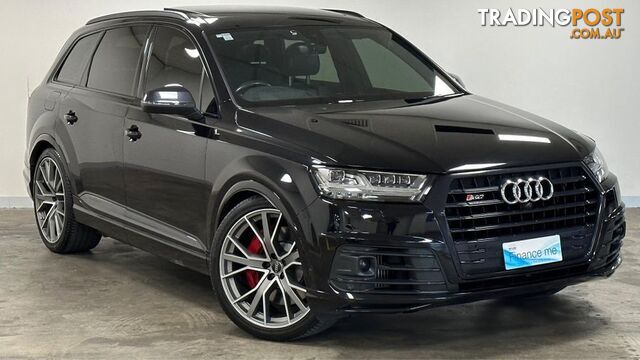 2018 AUDI SQ7 TDI BLACK EDITION 4M WAGON