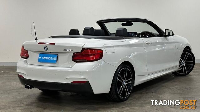 2018 BMW 2 SERIES 220I M SPORT F23 LCI CONVERTIBLE