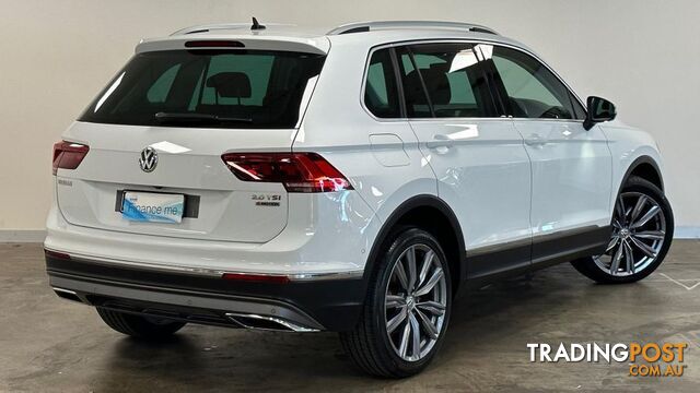 2017 VOLKSWAGEN TIGUAN 162TSI SPORTLINE 5N WAGON