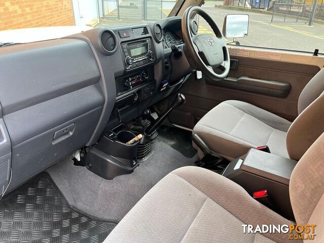 2018 TOYOTA LANDCRUISER GXL VDJ79R CAB CHASSIS