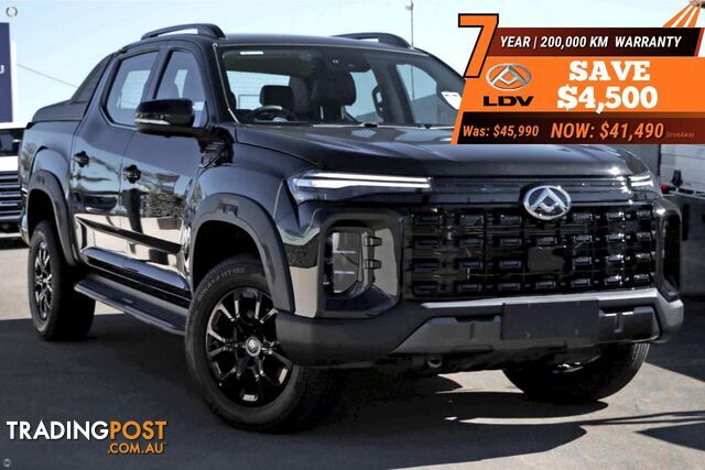 2026 LDV T60 MAX PLUS AUTO4X4MY25DUALCAB UTE