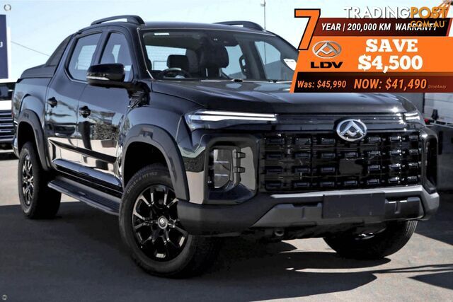 2026 LDV T60 MAX PLUS AUTO4X4MY25DUALCAB UTE