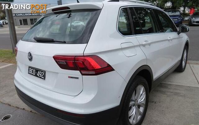 2018 VOLKSWAGEN TIGUAN 132TSI COMFORTLINE 5N SUV