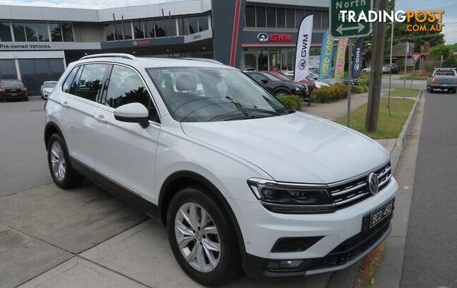 2018 VOLKSWAGEN TIGUAN 132TSI COMFORTLINE 5N SUV