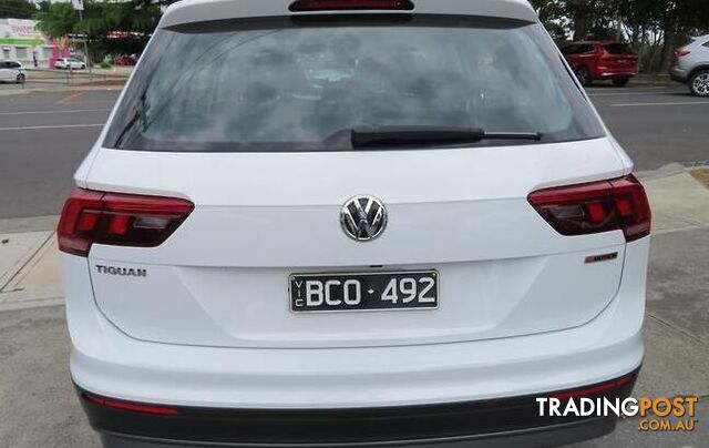 2018 VOLKSWAGEN TIGUAN 132TSI COMFORTLINE 5N SUV