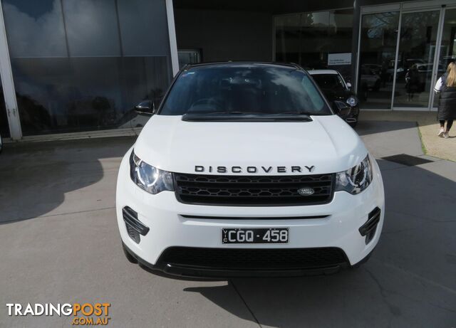 2017 LAND ROVER DISCOVERY SPORT TD4 132KW SE L550 SUV