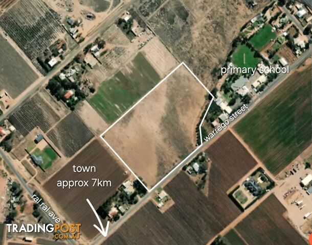 Warrego St Renmark 5.56ha Vacant Rural Land