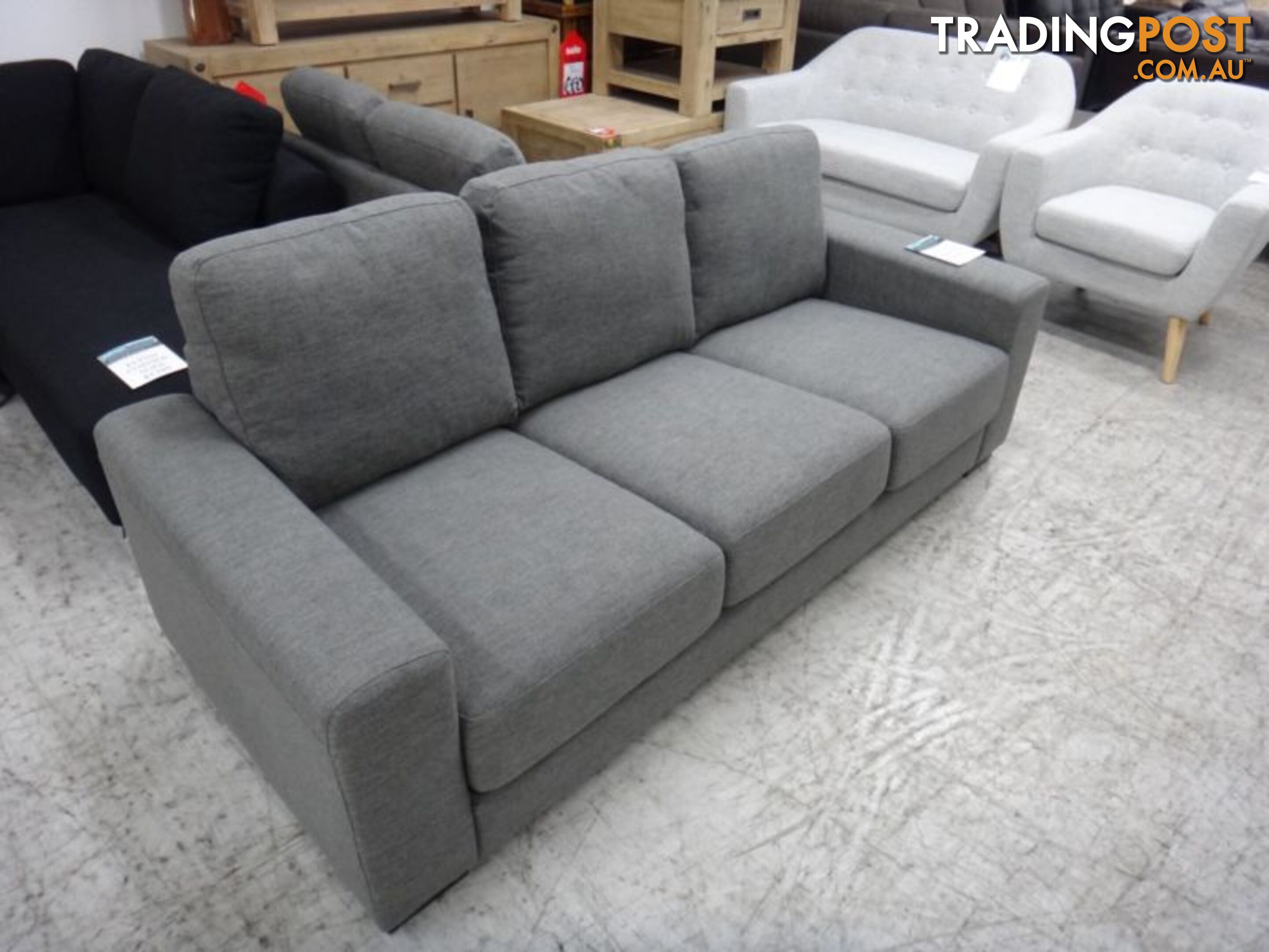 NEW BOSTON 3 & 2 SEATER SOFAS in 2 COLOURS - CLEARANCE OUTLET