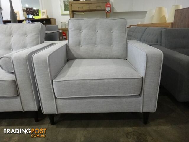 DIAMOND CITY SOFAS - 3S + 2S + AC - NEW RETRO DESIGNS 2 COLOURS